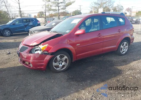 2005 Pontiac Vibe z USA, uszkodzony, nr VIN 5Y2SL63875Z405277